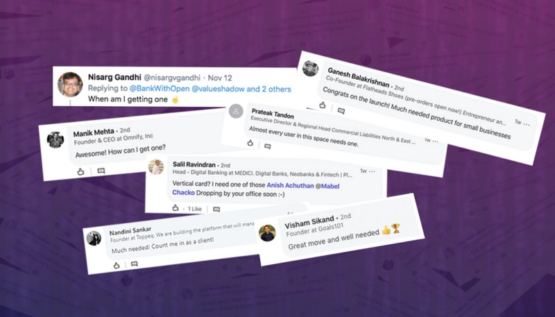 Social Media responses to Credit Card Reveal at Singapore Fintech Festival 2019