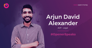 Arjun David Alexander, AVP - Legal, Open