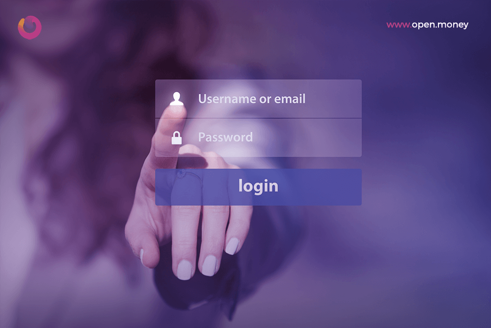 login page for virtual account