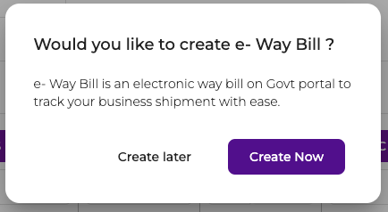 e-Way Bill